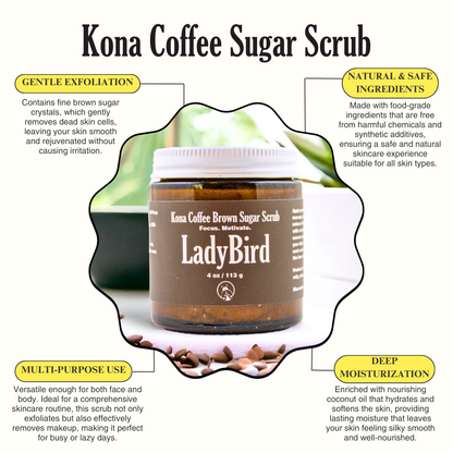 Kona Coffee Brown Sugar Scrub